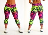 Calça Corsário Estampada | F15